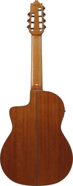 Preview: Ibanez GA3007CE-NT, 7-saitige Konzertgitarre, Fichte massiv/Mahagoni, Cutaway, Pickup